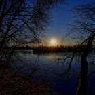 Abendromantik am Feldmarksee in Sassenberg