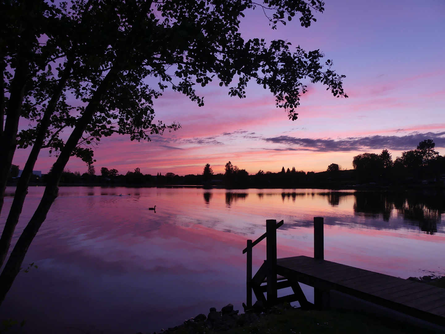 Abendromantik am See