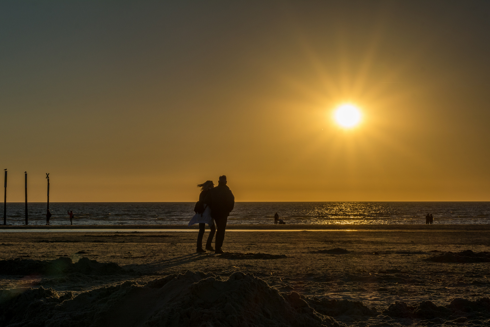 Abendromantik am Strand