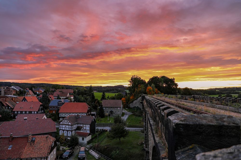 Abendromantik auf dem Viadukt