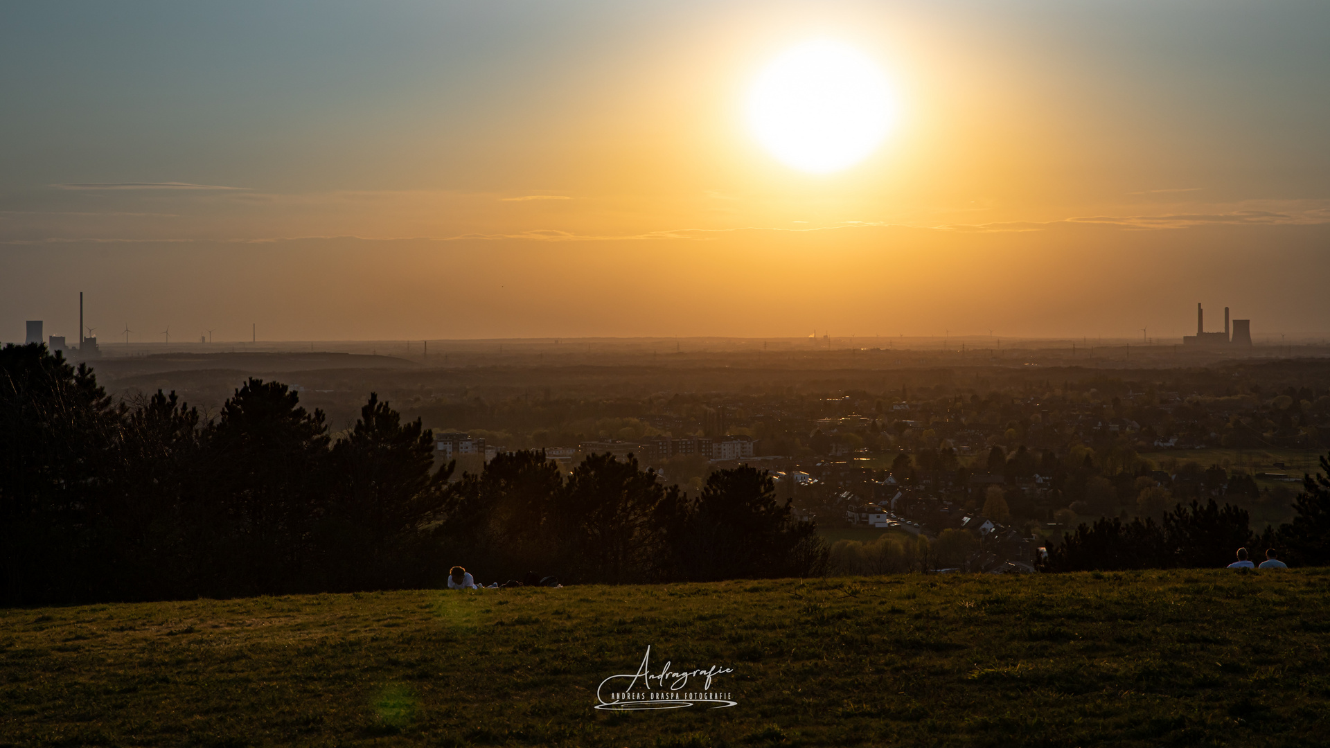 Abendromantik auf Halde Haniel