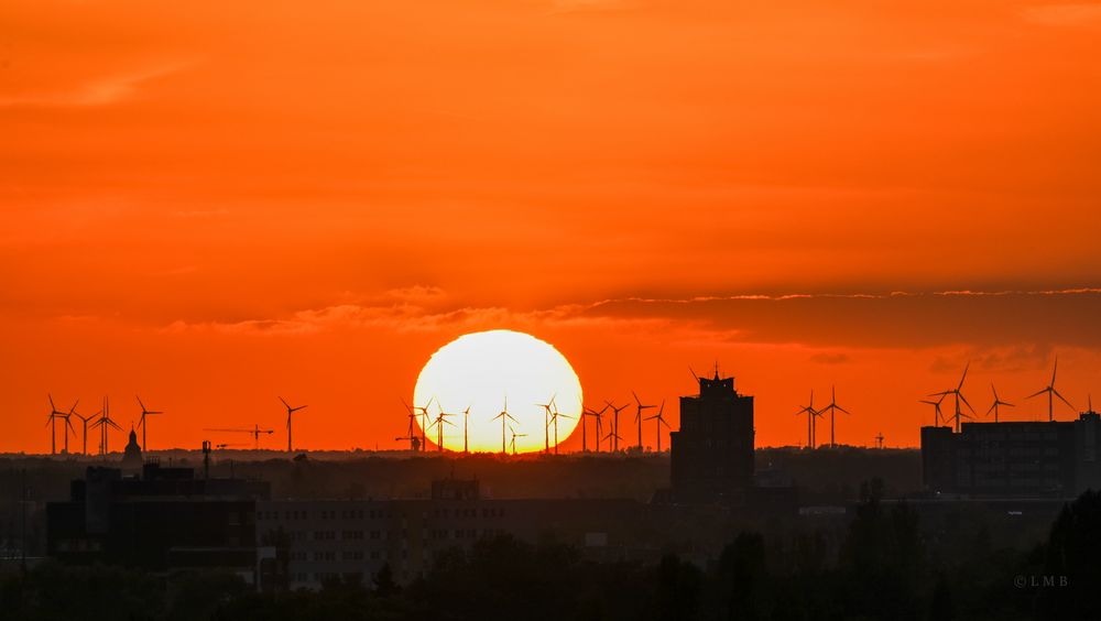 Abendromantik mit Borsigturm