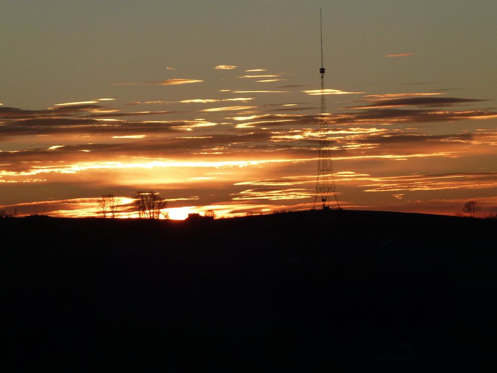 Abendrot am 29.12.2012, angetrieben durch den Föhn von Killer Franz 