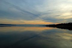 Abendrot am Ammersee