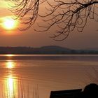 Abendrot am Bodensee