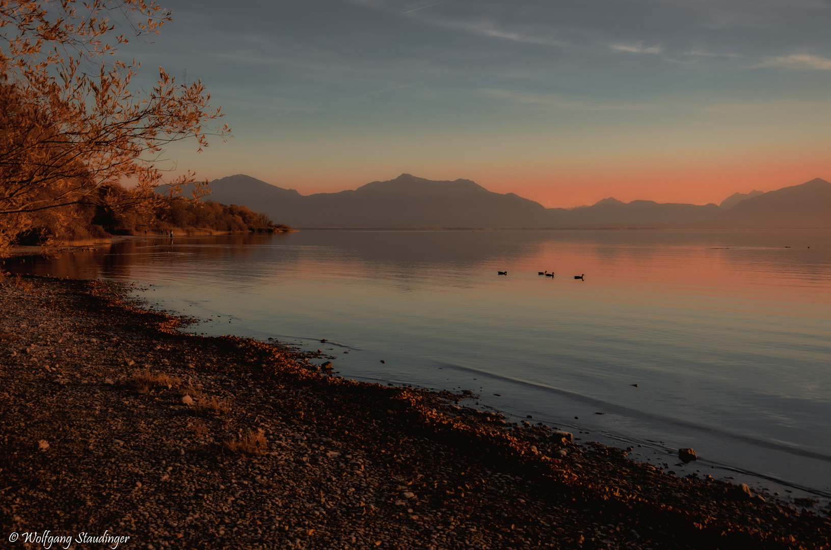 Abendrot am Chiemsee (3)