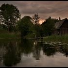 Abendrot am Dieksee