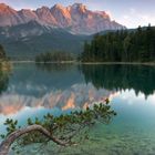 Abendrot am Eibsee