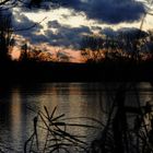 Abendrot am Kräppelweiher