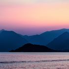 Abendrot am Lago di Como