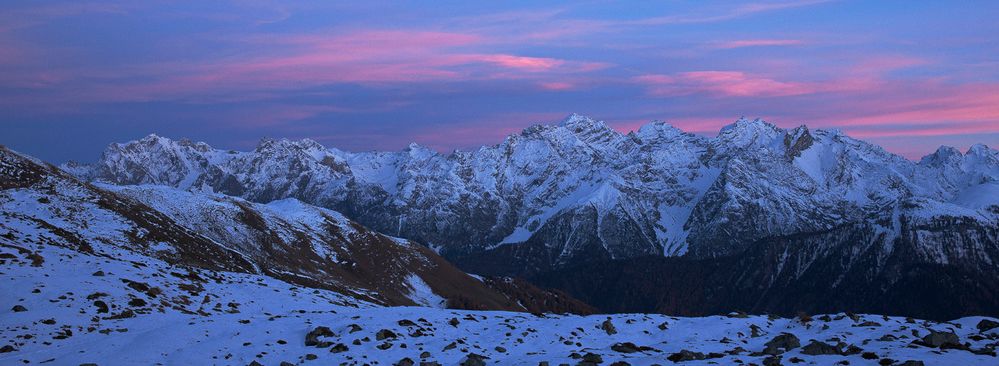 Abendrot am Lai Lung