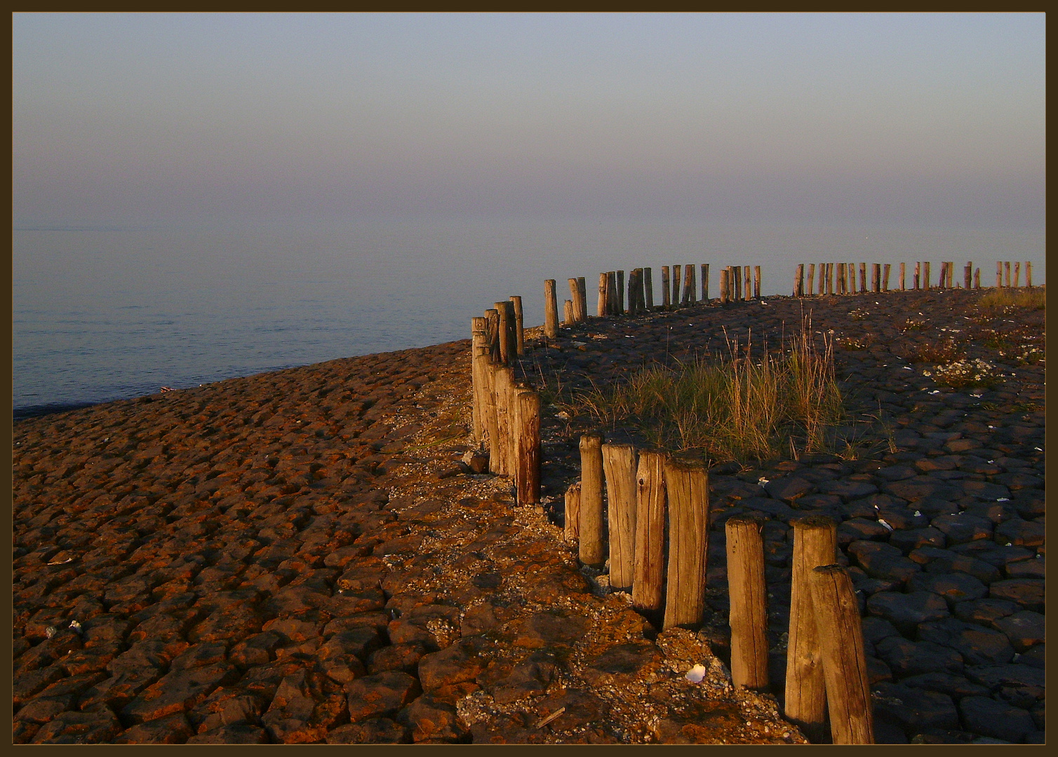 Abendrot am Meer