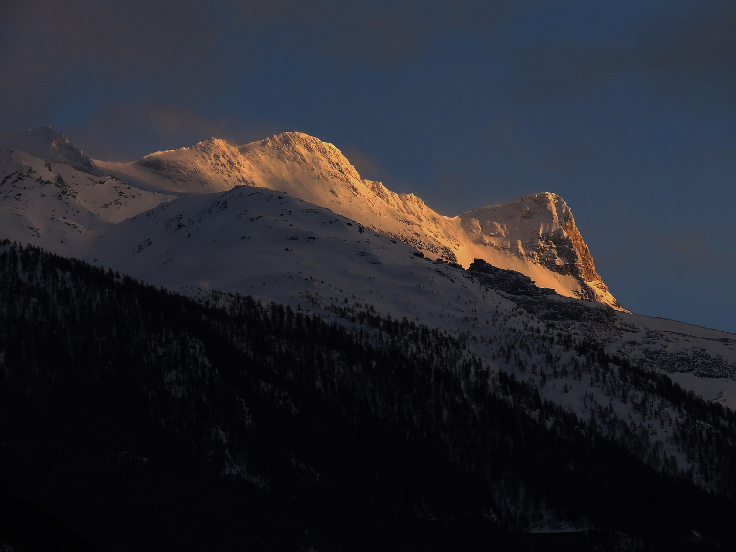 Abendrot am Mt. Leone