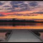 Abendrot am Pfäffikersee