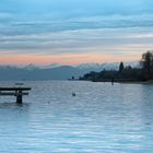 Abendrot am schönen Bodensee