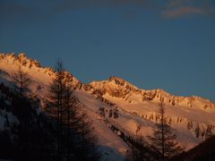 Abendrot am Talschluss