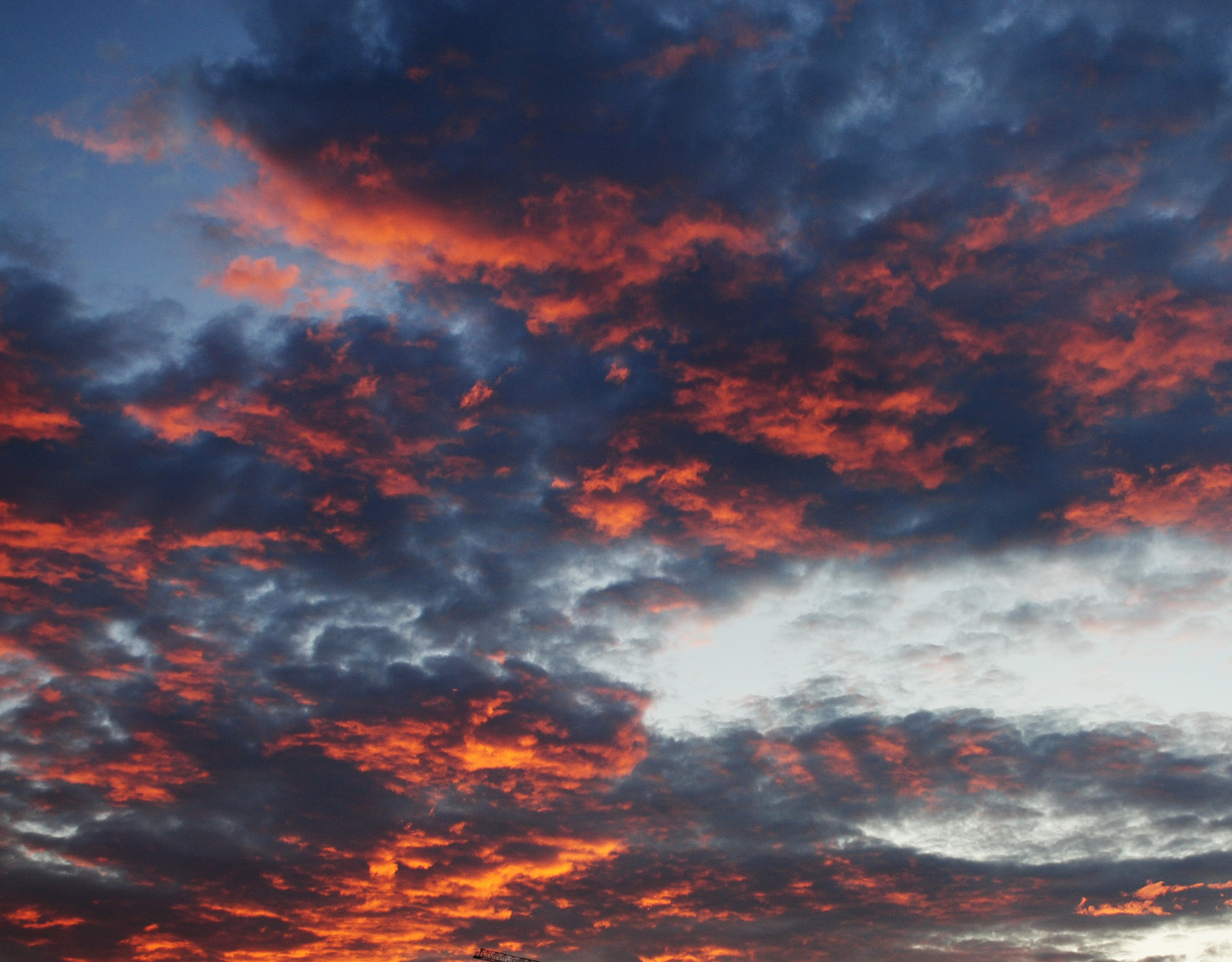 Abendrot am Wienerberg