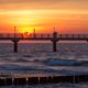 Abendrot an der Ostsee