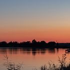 Abendrot auf dem Weg nach, Commachio