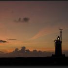 Abendrot auf Helgoland