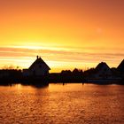 Abendrot auf Hiddensee