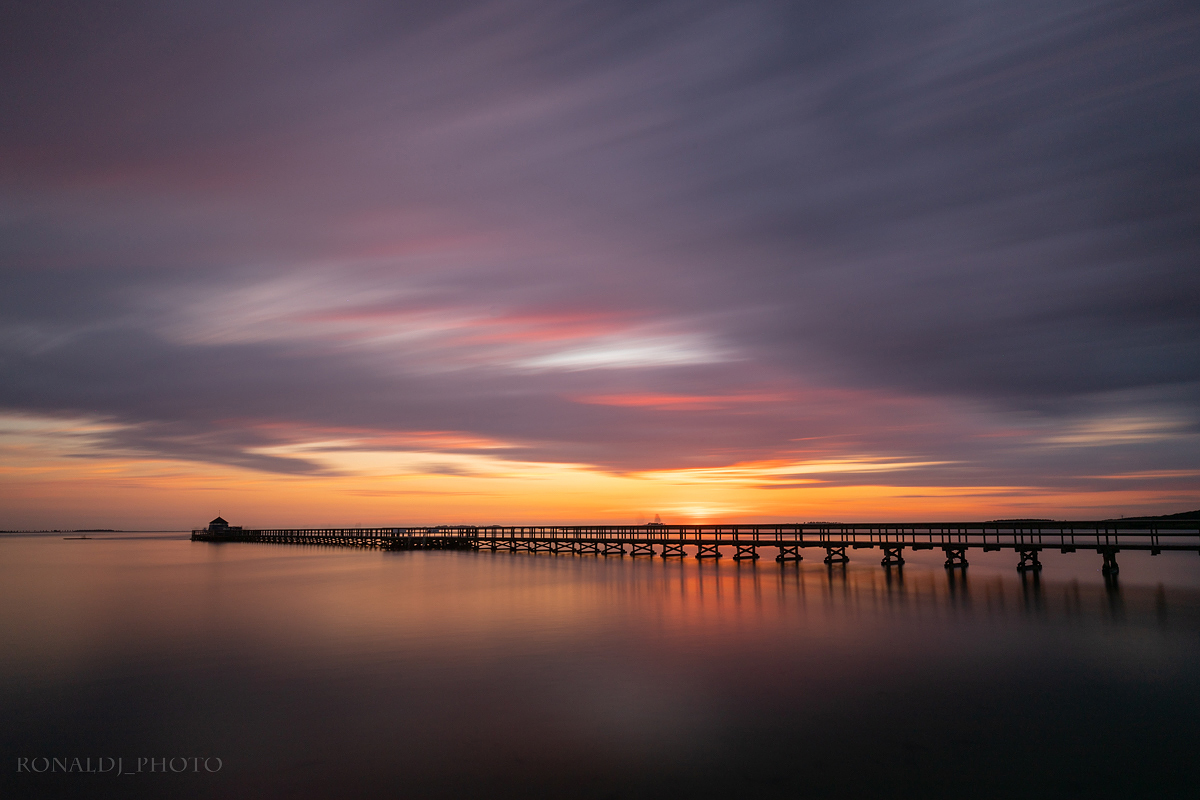 Abendrot auf Lolland