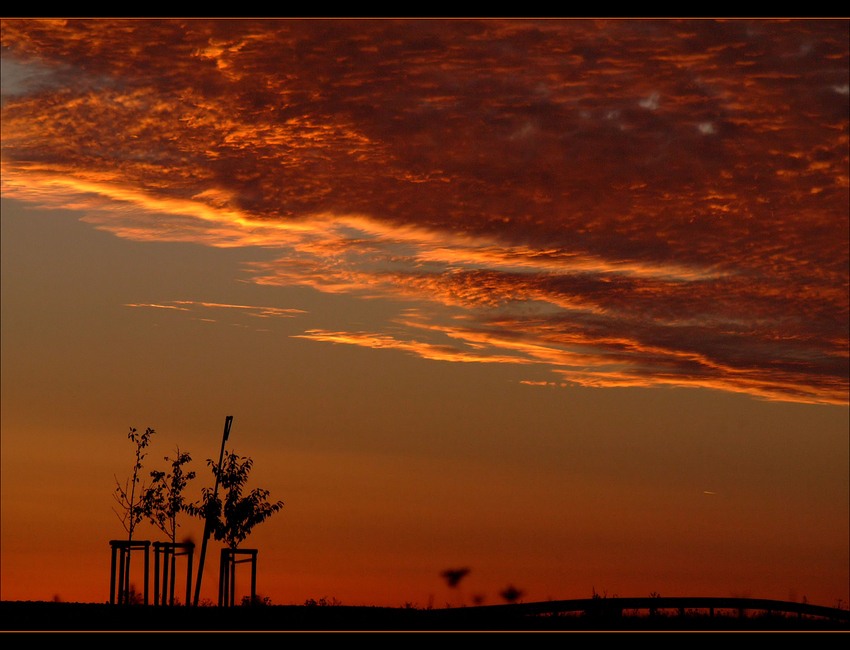 Abendrot...