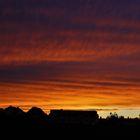 Abendrot bei Gießen