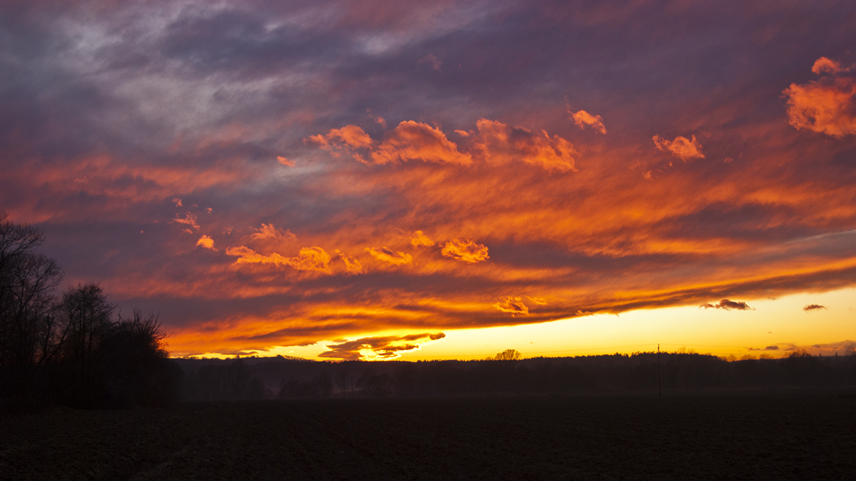 Abendrot bringt...