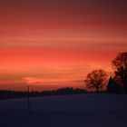 Abendrot im Altenkirchener Land