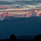 ABENDROT IM BERNER OBERLAND