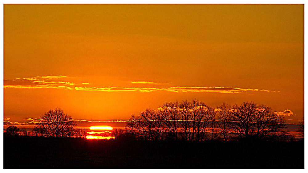 abendrot im Drömling