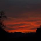 Abendrot im Rotbachtal