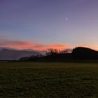 Abendrot im Salzburger Flachgau