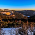 Abendrot im Schnee