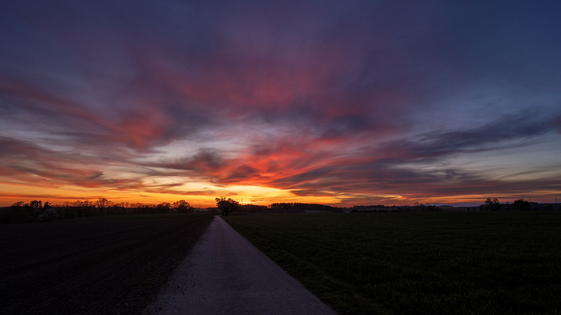 Abendrot in all seiner Pracht