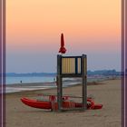 Abendrot in Bibione 2011