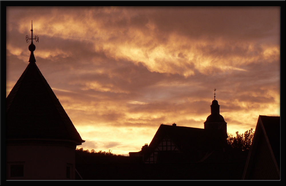 abendrot in freudenberg