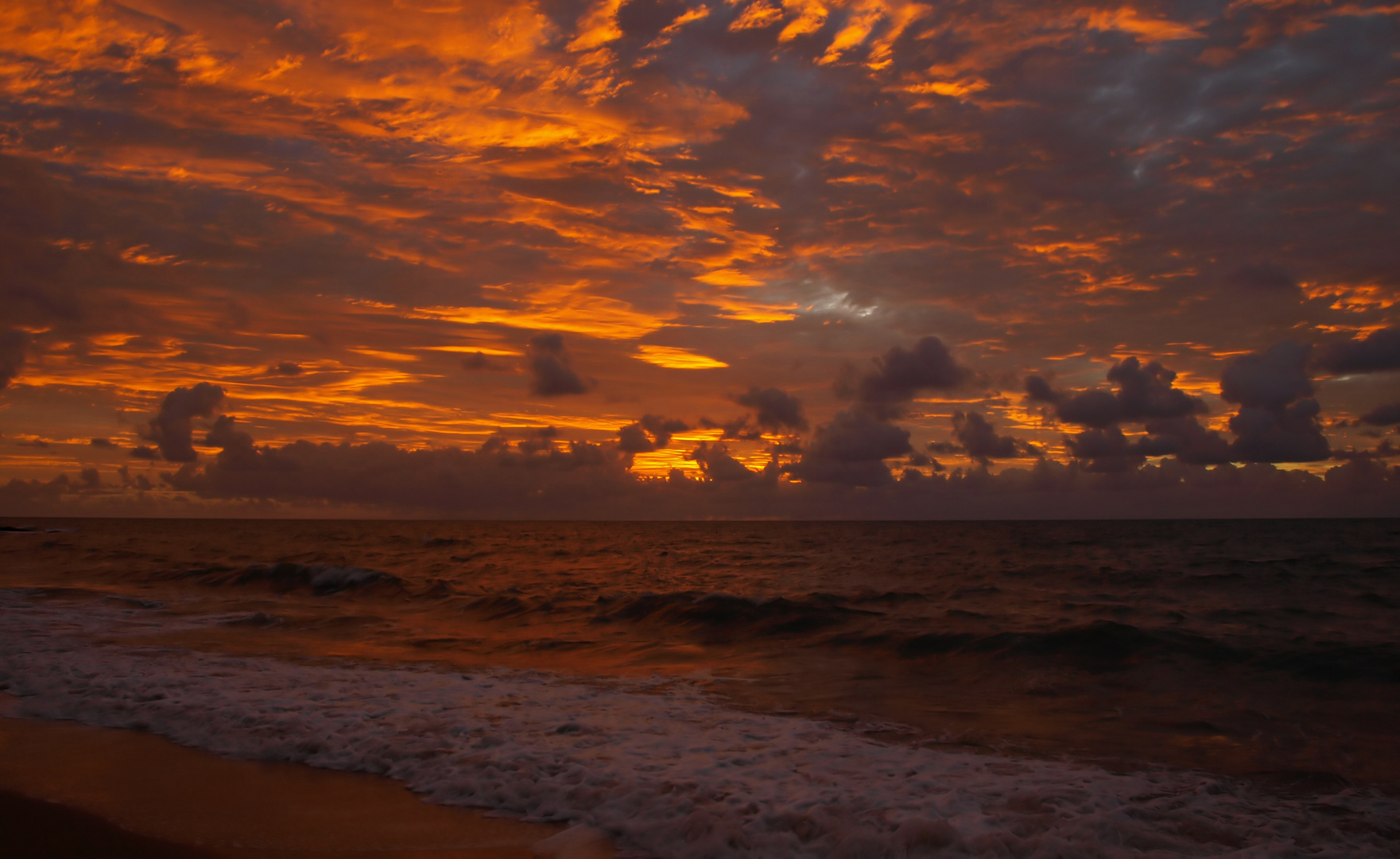 Abendrot in Queensland, nahe Daintree