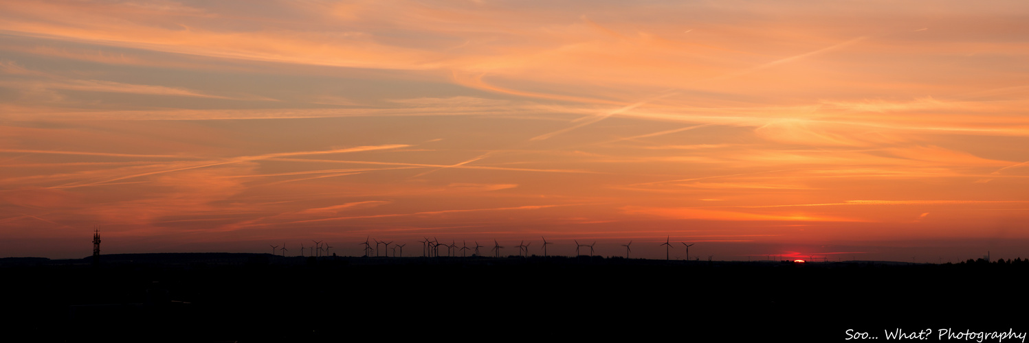 Abendrot In Salzgitter