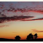 Abendrot in Sauerland