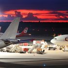 Abendrot in Tegel