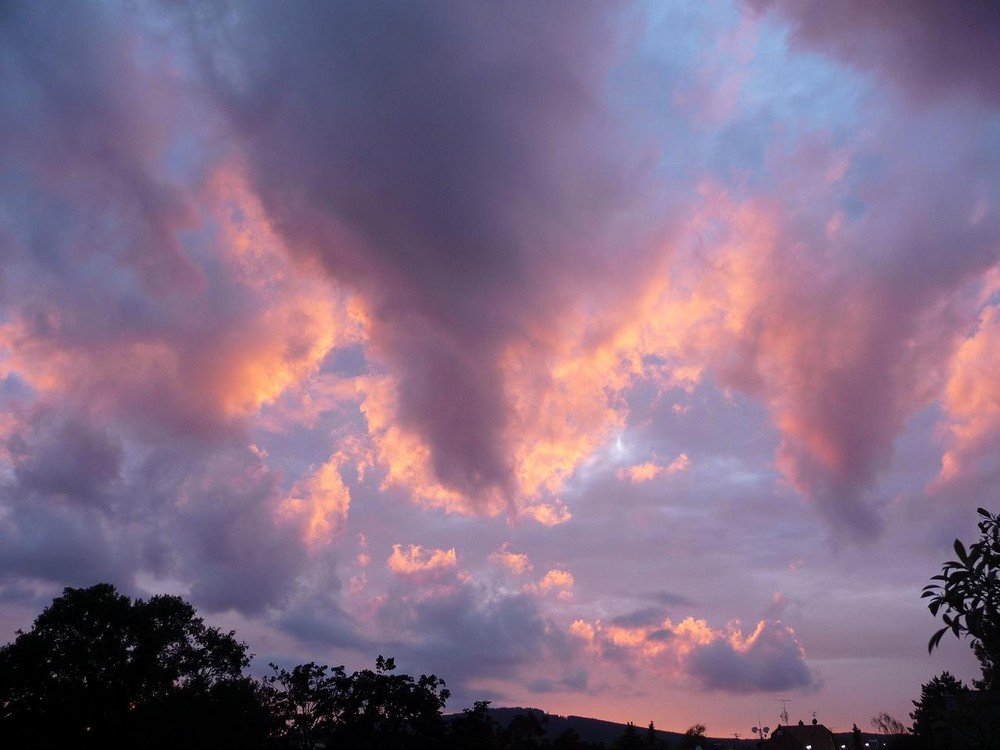 Abendrot Kronberg im Taunus