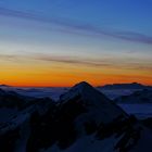 Abendrot Panorama Alpen, Gastein - Salzburg, Austria