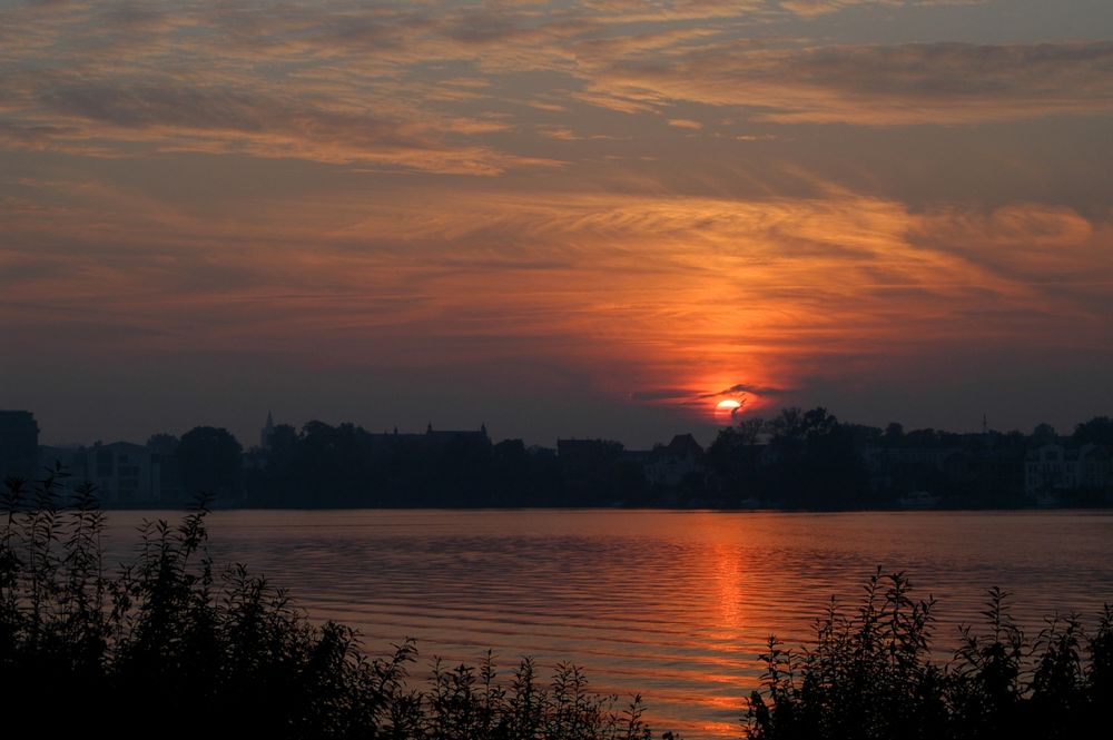 Abendrot - Potsdam Tiefer See