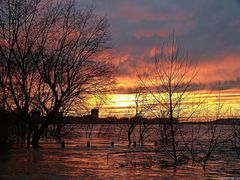 Abendrot, schlecht Wetter droht!