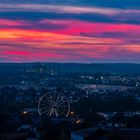 Abendrot über Augsburg