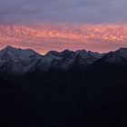 Abendrot über dem Weisshorn, Wallis