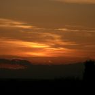 Abendrot über den Wolken ( bearbeitet)