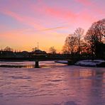 Abendrot über Karlstad